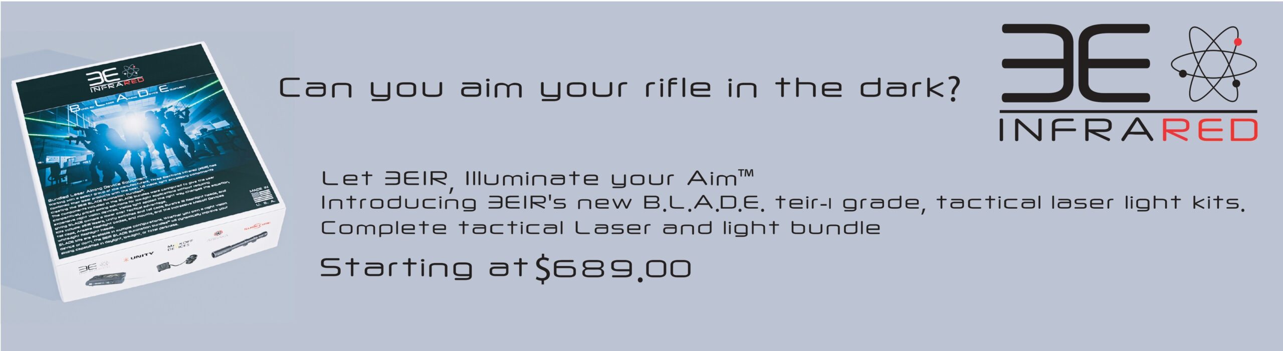 can you aim in the dark